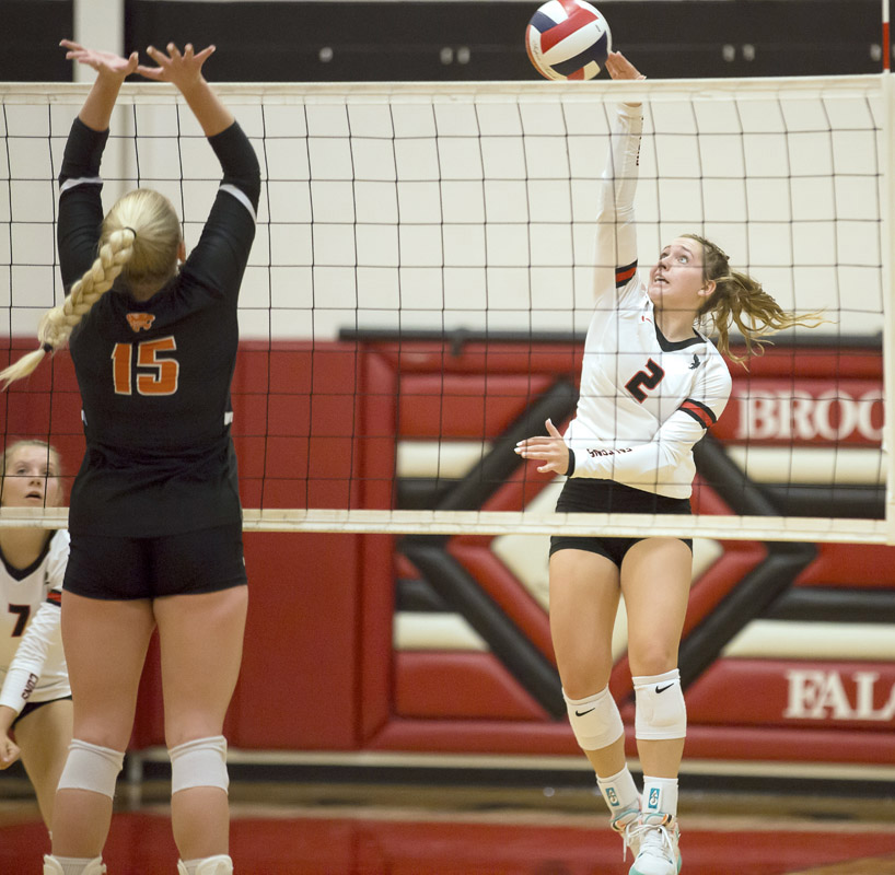 BHS volleyball keeps close battle with Hillsboro - The County Line