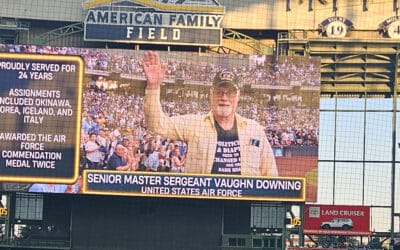 Ontario Legion member honored at Brewers game